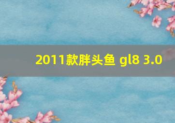 2011款胖头鱼 gl8 3.0